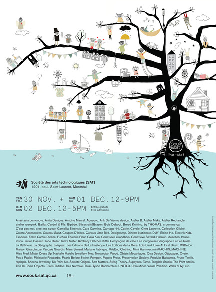 Press kit | 670-04 - Press release | souk @ sat | take 9 | 2012 - Society for Arts and Technology (SAT) - Event + Exhibition - Photo credit: souk @ sat