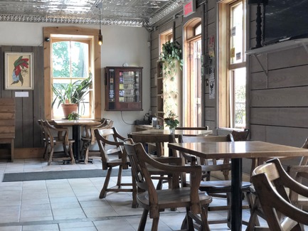 Press kit | 3385-01 - Press release | Discover Boho Dunham - KABIN inc. - Commercial Interior Design -          Dunham Brewery  - Photo credit: KABIN