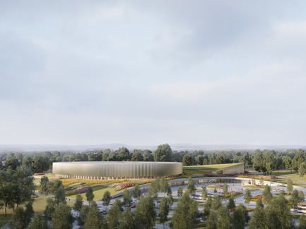 Dossier de presse | 1018-07 - Communiqué de presse | Leconsortium Metaform / Mecanoo est retenu pour construire le premier vélodrome du Grand-Duché de Luxembourg - Metaform architects - Concours - Vélodrome et Complexe Sportif - Crédit photo : Mecanoo