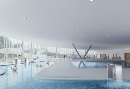 Dossier de presse | 1018-07 - Communiqué de presse | Leconsortium Metaform / Mecanoo est retenu pour construire le premier vélodrome du Grand-Duché de Luxembourg - Metaform architects - Concours - Centre Aquatique - Crédit photo : Mecanoo