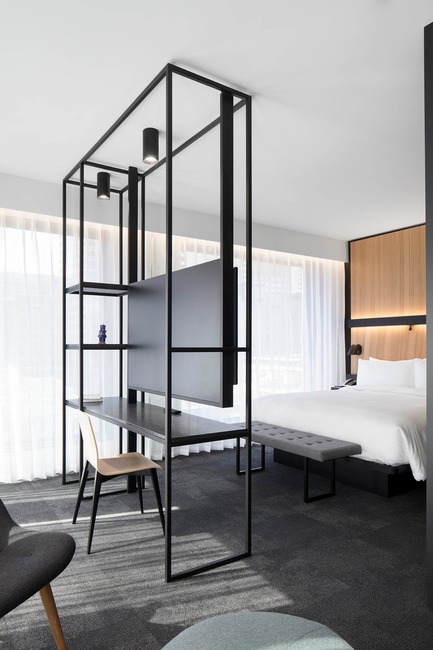 Press kit | 1317-05 - Press release | Hôtel Monville: An ‘Heir’ of Sophistication - ACDF Architecture - Commercial Architecture - Photo credit: Adrien Williams