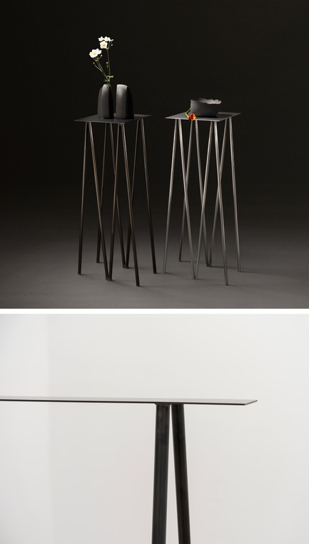 Dossier de presse | 2757-06 - Communiqué de presse | UMÉ Studio Unveils New Limited Edition Items - UMÉ STUDIO - Produit -  The Henge Bookends, Concrete Series and Paper Table.&nbsp;  - Crédit photo : William Boice