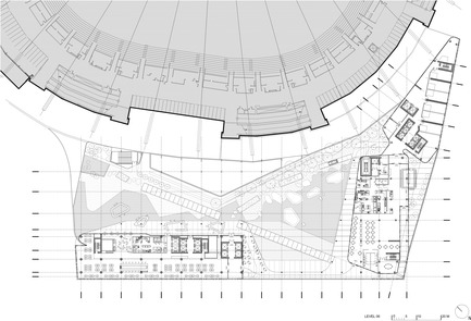 Dossier de presse | 1317-06 - Communiqué de presse | Une oasis urbaine au cœur du quartier du divertissement à Vancouver - ACDF Architecture + Architecture49 + IBI Group - Architecture commerciale -     PARQ Level 6 - Restaurants and elevated outdoor urban park    - Crédit photo : ACDF Architecture