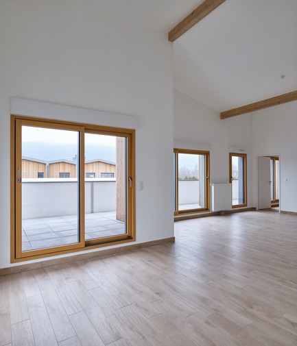 Dossier de presse | 1151-07 - Communiqué de presse | Les Cabanes du Lac - PietriArchitectes - Architecture résidentielle - Les Cabanes du Lac, Aix-les-Bains, PietriArchitectes - Crédit photo : Kevin Dolmaire