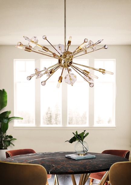 Dossier de presse | 2253-08 - Communiqué de presse | The Best of Portugal: Associative Design Presents a Curated Collection of Artistic Portuguese Design at Downtown Design 2018 - Associative Design - Évènement + Exposition - Associative Design_Emotional Brands_Sirius Suspension_Stand A13 - Crédit photo : Emotional Brands