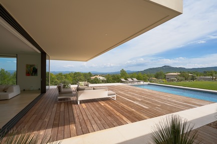 Press kit | 1151-08 - Press release | "MaisonP" Residence - PietriArchitectes - Residential Architecture - MaisonP,&nbsp;Le Puy-Sainte-Réparade , PietriArchitectes - Photo credit: Philippe Biolatto