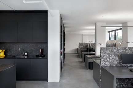 Dossier de presse | 625-18 - Communiqué de presse | Bureau Desjardins Bherer, Montréal - Desjardins Bherer - Design d’intérieur commercial - Vue générale - Crédit photo : Adrien Williams
