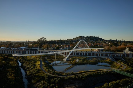 Dossier de presse | 3174-01 - Communiqué de presse | New Zealand’s Waterview Connection: Putting People at the Heart of a Motorway Project - Warren and Mahoney - Design urbain - Crédit photo : Sam Hartnett