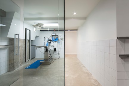 Dossier de presse | 1560-02 - Communiqué de presse | Hôpital Vétérinaire du Parc - TBA / Thomas Balaban Architecte - Design d’intérieur commercial - Chirurgie - Crédit photo : TBA