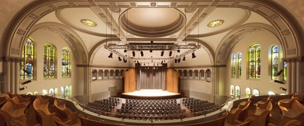 Press kit | 952-02 - Press release | A Canadian Museum in a Church - Provencher_Roy - Institutional Architecture - Photo credit: Marc Cramer