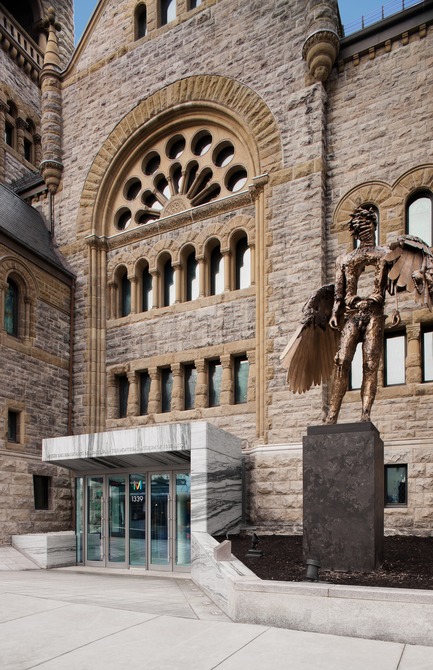 Press kit | 952-02 - Press release | A Canadian Museum in a Church - Provencher_Roy - Institutional Architecture - Photo credit: Marc Cramer