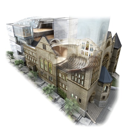 Press kit | 952-02 - Press release | A Canadian Museum in a Church - Provencher_Roy - Institutional Architecture - Photo credit: Provencher Roy