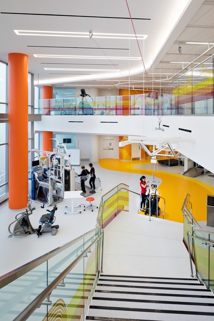 Dossier de presse | 661-51 - Communiqué de presse | INSIDE World Festival of Interiors Announces Day One Winners from RAI Amsterdam - Inside World Festival of Interiors - Concours - Health Winner: Shirley Ryan AbilityLab by HDR + Gensler + Clive Wilkinson Architects - Crédit photo : Michael Moran