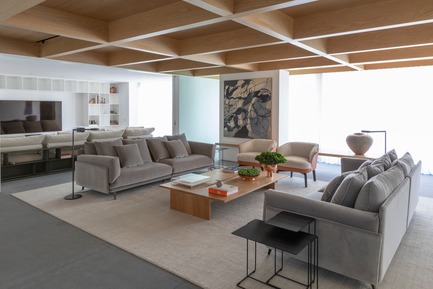 Dossier de presse | 3039-02 - Communiqué de presse | RBI Apartment - Coletivo Arquitetos - Design d’intérieur résidentiel - Living Room - Crédit photo : Ruy Teixeira&nbsp;