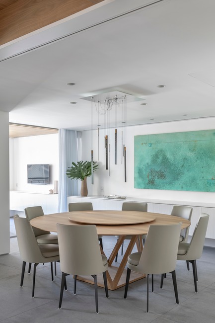 Dossier de presse | 3039-02 - Communiqué de presse | RBI Apartment - Coletivo Arquitetos - Design d’intérieur résidentiel - Dining Room&nbsp; - Crédit photo : Ruy Teixeira&nbsp;