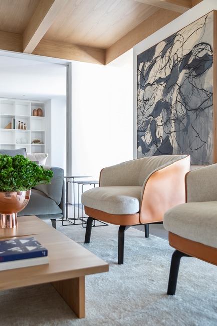 Dossier de presse | 3039-02 - Communiqué de presse | RBI Apartment - Coletivo Arquitetos - Design d’intérieur résidentiel - Living Room - Crédit photo : Ruy Teixeira&nbsp;