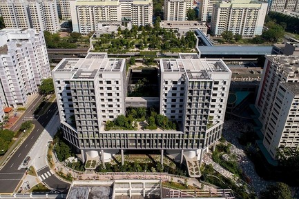 Press kit | 661-48 - Press release | World Architecture Festival 2018 – Day Two Winners of International Architectural Awards Announced - World Architecture Festival (WAF) - Competition - WOHA&nbsp;won the ‘Mixed Use – Completed Buildings’ award, supported by ABB and Busch-Jaegar for Kampung Admiralty in Singapore.&nbsp; - Photo credit: Courtesy of World Architecture Festival
