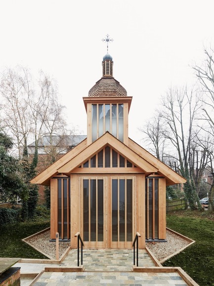 Press kit | 661-48 - Press release | World Architecture Festival 2018 – Day Two Winners of International Architectural Awards Announced - World Architecture Festival (WAF) - Competition - Spheron&nbsp;were winners of the ‘Religion - Completed Buildings’ category for the Belarusian Memorial Chapel in London, United Kingdom. - Photo credit: Joakim Borén