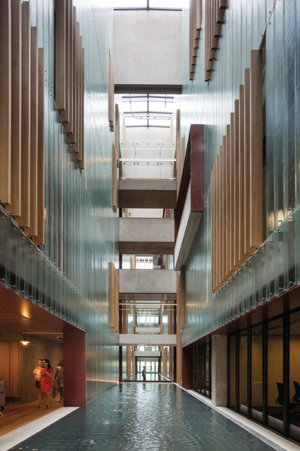 Dossier de presse | 661-52 - Communiqué de presse | INSIDE World Festival of Interiors Announces Day TwoWinners from RAI Amsterdam - Inside World Festival of Interiors - Concours - Civic, Culture &amp; Transport Winner: Australian Embassy by BVN - Crédit photo : John Gollings