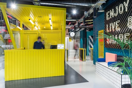 Dossier de presse | 661-52 - Communiqué de presse | INSIDE World Festival of Interiors Announces Day TwoWinners from RAI Amsterdam - Inside World Festival of Interiors - Concours - Hotels winner: TSH Campus Barcelona by The Student Hotel Experience Design Team - Crédit photo : Luis Beltran