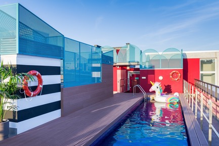 Dossier de presse | 661-52 - Communiqué de presse | INSIDE World Festival of Interiors Announces Day TwoWinners from RAI Amsterdam - Inside World Festival of Interiors - Concours - Hotels winner: TSH Campus Barcelona by The Student Hotel Experience Design Team - Crédit photo : Luis Beltran