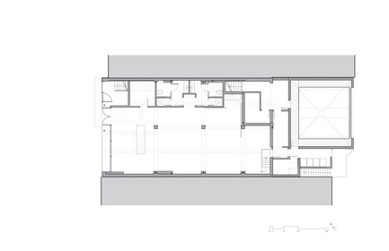 Press kit | 780-05 - Press release | Van Horne - Paul Bernier Architecte - Residential Architecture - Ground floor plan&nbsp; - Photo credit: Paul Bernier Architecte