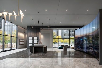 Dossier de presse | 673-21 - Communiqué de presse | Et les lauréats sont ! GRANDS PRIX DU DESIGN 12e édition - Agence PID - Concours -  Prix appartement ou maison témoin et bureau de vente	<br>Victoria sur le parc	<br>BELANGERMARTIN<br>  - Crédit photo : Adrien Williams<br>