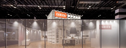Dossier de presse | 673-21 - Communiqué de presse | Et les lauréats sont ! GRANDS PRIX DU DESIGN 12e édition - Agence PID - Concours -  Prix stand de foire	<br>Kiosque Cabico	<br>Hatem+D Architecture/ Etienne Bernier Architecte<br>  - Crédit photo : Cabico