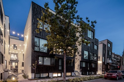 Dossier de presse | 673-21 - Communiqué de presse | Et les lauréats sont ! GRANDS PRIX DU DESIGN 12e édition - Agence PID - Concours -  Prix architecture de paysage de projet domiciliaire, commercial et de bureau<br>Elää	<br>KANVA en collaboration avec VLAN<br>  - Crédit photo : Alex St-Jean