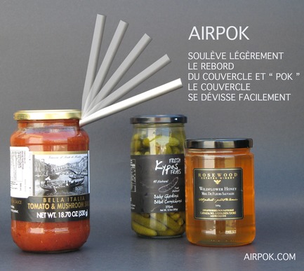 Dossier de presse | 673-21 - Communiqué de presse | Et les lauréats sont ! GRANDS PRIX DU DESIGN 12e édition - Agence PID - Concours - Design Industriel Prix produit de cuisine	<br>airpok	<br>Fonction Design<br> - Crédit photo : Alain Simard<br>
