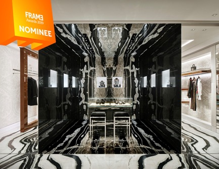 Dossier de presse | 3160-03 - Communiqué de presse | Announcing the Nominees of the Frame Awards 2019 - Frame - Concours - Best Use of Material <br> - Crédit photo : DOLCE &amp; GABBANA, OLD BOND STREET, Gwenael Nicolas,CURIOSITY
