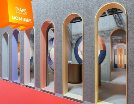 Dossier de presse | 3160-03 - Communiqué de presse | Announcing the Nominees of the Frame Awards 2019 - Frame - Concours - Trade Fair Stand of the Year<br> - Crédit photo : CC-TAPIS STAND, Studio MILO
