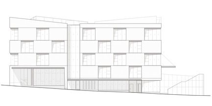 Dossier de presse | 2766-03 - Communiqué de presse | B76 - Skylab - Architecture commerciale - West Elevation - Crédit photo : Skylab
