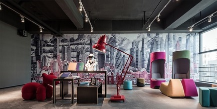 Dossier de presse | 673-21 - Communiqué de presse | Et les lauréats sont ! GRANDS PRIX DU DESIGN 12e édition - Agence PID - Concours - Prix Bureau<br>Great Artist Mix Free Growing Space<br>Danfu Lau - Crédit photo : APDC