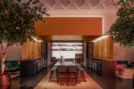 Dossier de presse | 1472-01 - Communiqué de presse | Hotel Norge by Scandic - Concrete Amsterdam - Design d’intérieur commercial - The lobby - Crédit photo : Wouter van der Sar&nbsp;