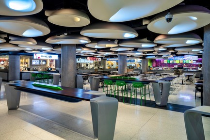 Press kit | 621-26 - Press release | Lightemotion Contributes to the new Union Station Food Court Lighting Atmosphere - Lightemotion - Lighting Design - Photo credit: Philip Castleton