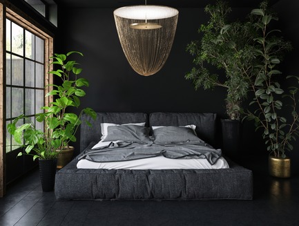 Press kit | 2110-06 - Press release | Stellar Design of Larose Guyon’s Céleste Captures the Spiritual Essence of Light - Larose Guyon - Lighting Design -  Celeste Large - Brass  - Photo credit: Larose Guyon