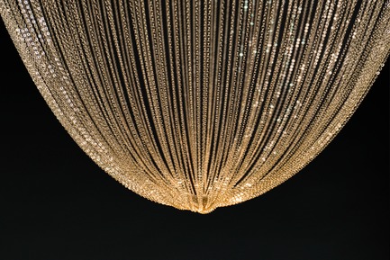 Press kit | 2110-06 - Press release | Stellar Design of Larose Guyon’s Céleste Captures the Spiritual Essence of Light - Larose Guyon - Lighting Design - Celeste - Brass - Photo credit: Larose Guyon