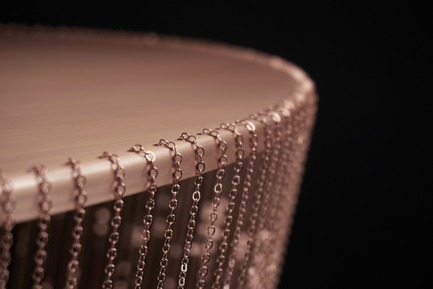 Press kit | 2110-06 - Press release | Stellar Design of Larose Guyon’s Céleste Captures the Spiritual Essence of Light - Larose Guyon - Lighting Design - Celeste - Copper - Photo credit: Larose Guyon