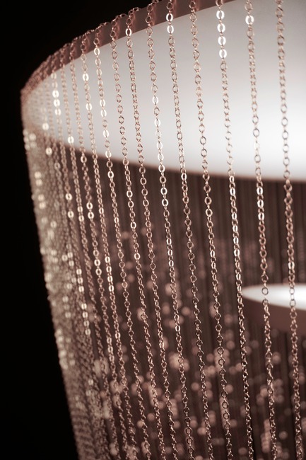Press kit | 2110-06 - Press release | Stellar Design of Larose Guyon’s Céleste Captures the Spiritual Essence of Light - Larose Guyon - Lighting Design - Celeste - Copper - Photo credit: Larose Guyon