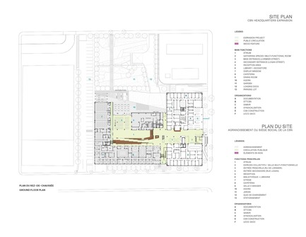 Dossier de presse | 755-06 - Communiqué de presse | Agrandissement du siège social de la Confédération des syndicats nationaux (CSN) - Consortium BGLA + NEUF architect(e)s - Architecture commerciale - Crédit photo : Consortium BGLA + NEUF architect(e)s
