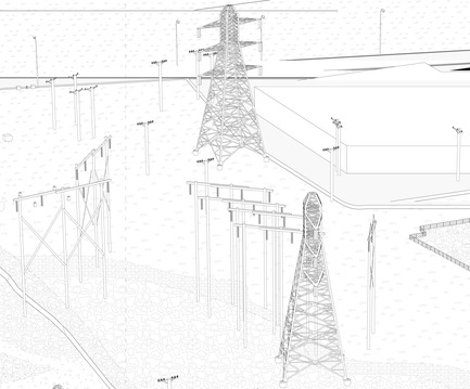 Press kit | 748-35 - Press release | "La précision du vague" at the UQAM Centre de Design: Constructing an Imaginary Urban Landscape - Centre de design de l'UQAM - Event + Exhibition - Digital drawing - Photo credit: Carole Lévesque