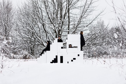 Dossier de presse | 1010-10 - Communiqué de presse | B15 - Jean Verville Architecte + Professeur + KROY + Maxime Brouillet Photographe + Atelier 3500A18JV/École d’architecture Université Laval - Art - Crédit photo : Maxime Brouillet