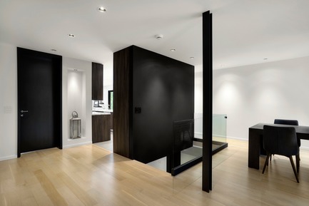 Dossier de presse | 1054-05 - Communiqué de presse | Prendre Le Large - MYTO design d'espaces vivants - Design d’intérieur résidentiel - Rond point, circulation<br> - Crédit photo : Pierre Béland