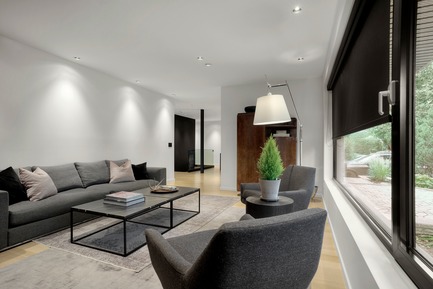 Dossier de presse | 1054-05 - Communiqué de presse | Prendre Le Large - MYTO design d'espaces vivants - Design d’intérieur résidentiel - Salon - Crédit photo : Pierre Béland
