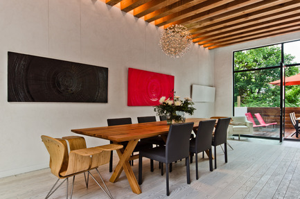 Press kit | 1036-01 - Press release | Ecologia Montreal - Gervais Fortin - Residential Interior Design - Tableau : Guy HamelinCanvas: Guy Hamelin - Photo credit: Alexandre Parent