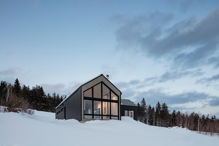 Dossier de presse | 1678-04 - Communiqué de presse | Chalet du Bois Flotté - BOOM TOWN - Architecture résidentielle - Crédit photo : Maxime Brouillet