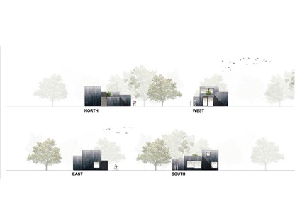 Dossier de presse | 863-03 - Communiqué de presse | Tiny Holiday Home - i29 interior architects & chris collaris - Design d’intérieur résidentiel - Crédit photo : ewout huibers