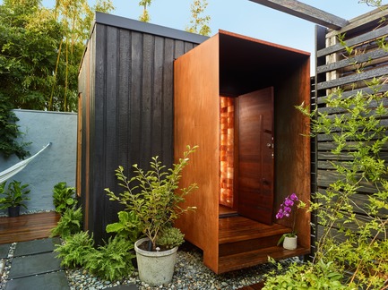Press kit | 2000-01 - Press release | The WelPod - Circle Wellness Studios - Lifestyle - Exterior WelPod in Vancouver BC offers&nbsp;a private spa&nbsp;circuit reserved&nbsp;through Airbnb for travellers&nbsp;and&nbsp;locals - Photo credit: Martin Knowles