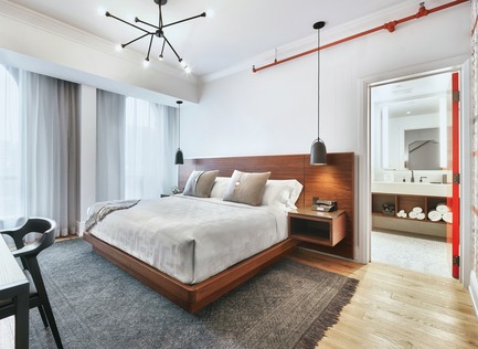 Dossier de presse | 1513-03 - Communiqué de presse | Walper Hotel - Dubbeldam Architecture + Design, Jill Greaves Design, Dialogue 38 - Design d’intérieur commercial - Crédit photo : Langen Studios